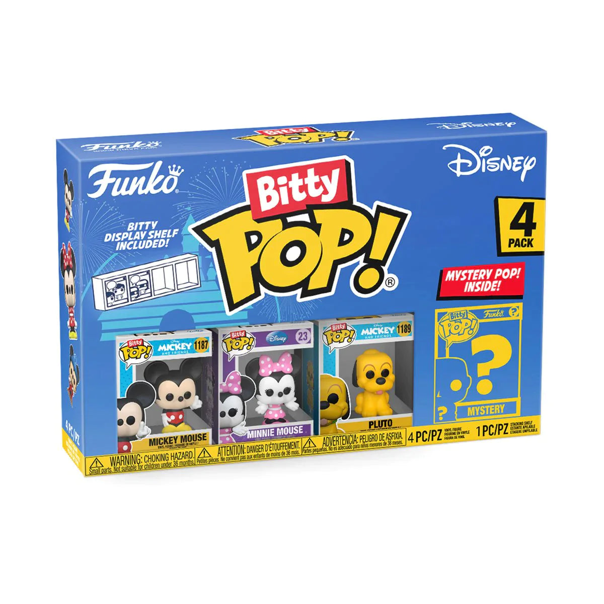 Funko Bitty Pop: Disney - Mickey 4 Pack