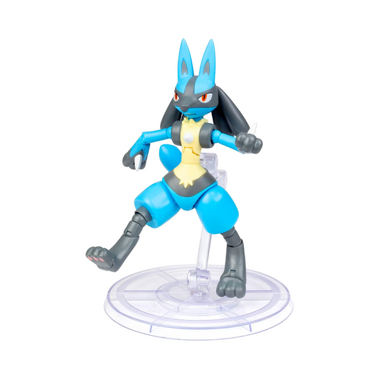 Pokemon Super Articulated Figure: Lucario Figura de Acción 6 Pulgadas