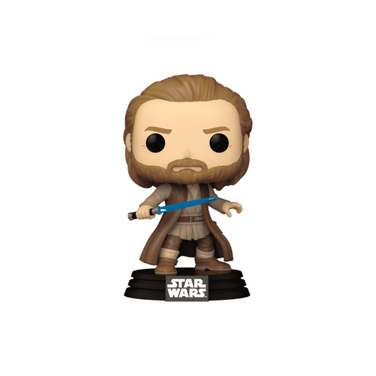 Funko Pop Star Wars: Obi Wan Kenobi - Obi Wan Pose Batalla